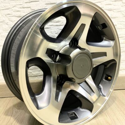 JUEGO DE RINES 16X7 5*150 PLATEADO ZENADO